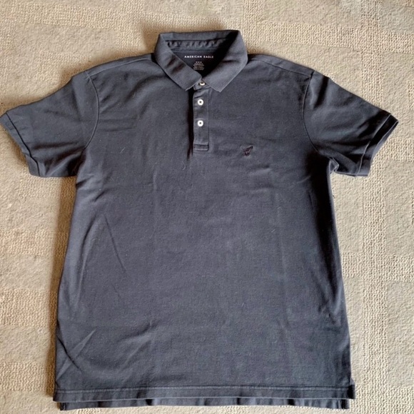 American Eagle Outfitters Other - American Eagle Polo Men’s Gray Medium Polo Shirt